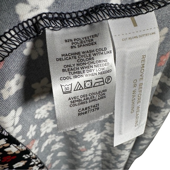 ANN TAYLOR Petite Floral Puff Sleeve Wrap Dress - Picture 11 of 13